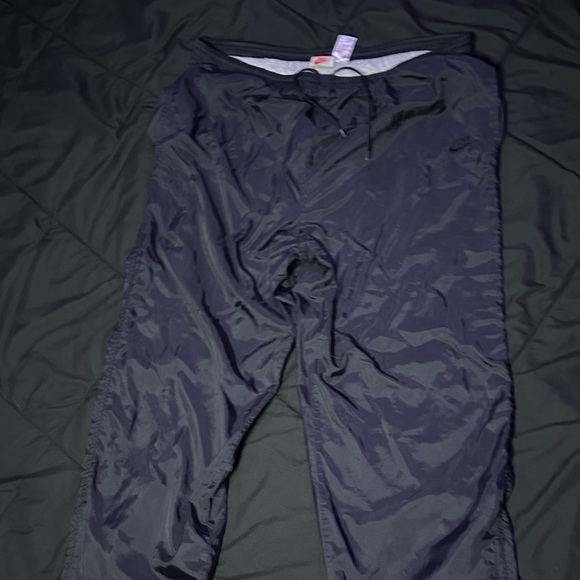 Vintage 80s  black Nike track pants - Picture 2 of 8